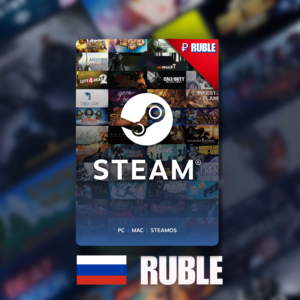 STEAM WALLET RUBLE, KZT, UAH