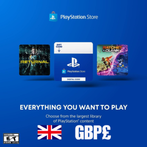 PLAYSTATION GIFT CARD GBP